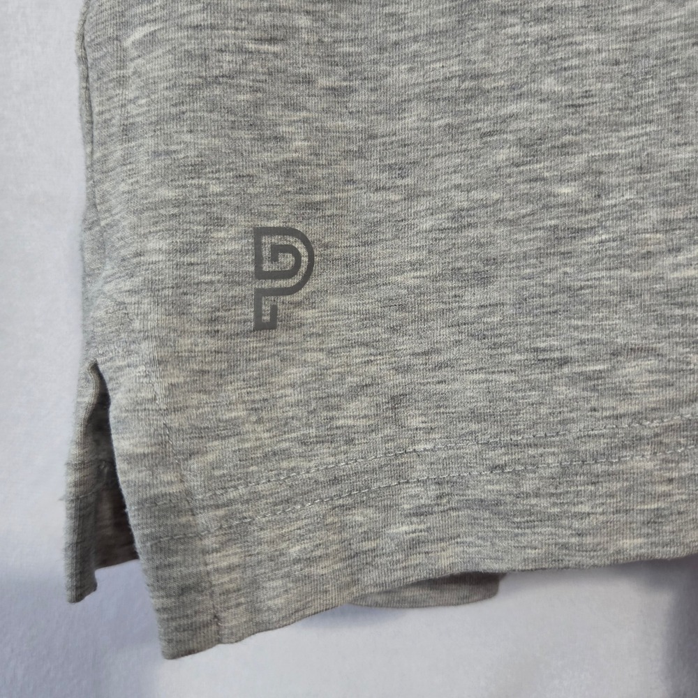 Public Rec Polo Shirt Men 2XL Gray Pima Cotton Blend Athleisure Golf Preppy Work - Picture 11 of 13